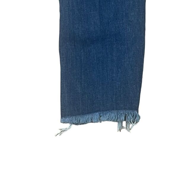 Judy Blue Skinny Fit Capri Distressed Jeans Sz 0/24 - Picture 5 of 8